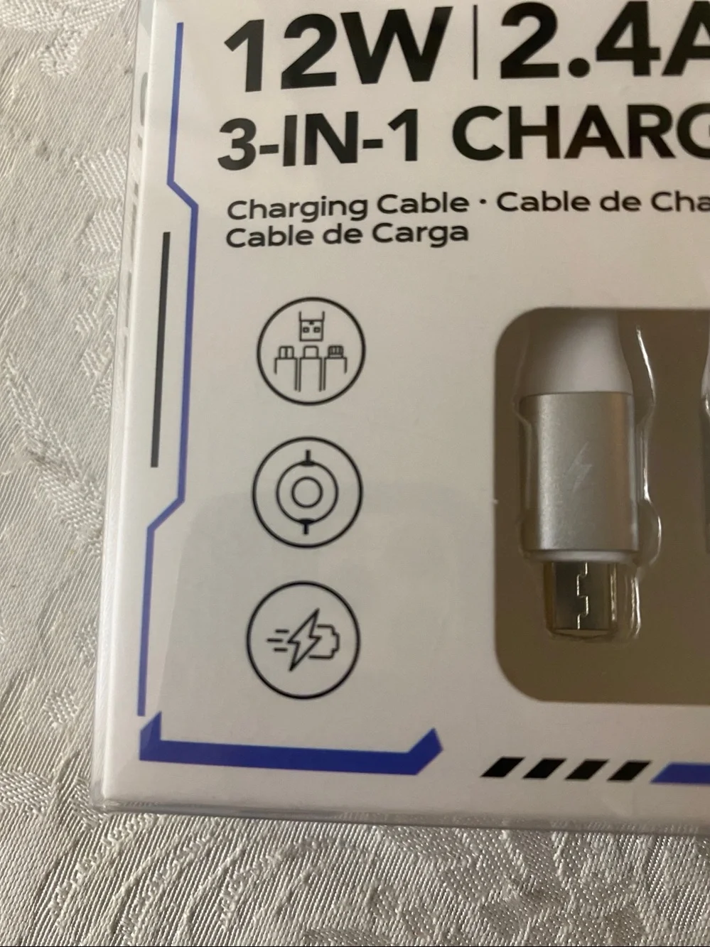 Charging cable 3 in 1